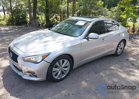 2017 Infiniti Q50 3.0T Premium из США, поврежденный, VIN JN1EV7AP5HM740226